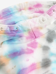 Multi Tie Dye Cropped Hoodie (3-16yrs) - Image 7 of 7