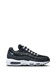 Nike Blue/Black Air Max 95 Trainers - Image 1 of 12