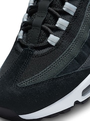 Nike Blue/Black Air Max 95 Trainers - Image 11 of 12