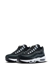 Nike Blue/Black Air Max 95 Trainers - Image 5 of 12