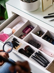 Joseph Joseph Viva 7pc Makeup Shell Organiser Set - Image 2 of 6