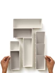 Joseph Joseph Viva 7pc Makeup Shell Organiser Set - Image 5 of 6