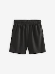 Black Single Sports Shorts (3-16yrs) - Image 3 of 4