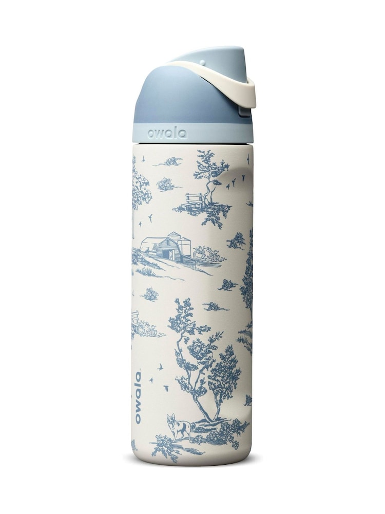 owala Toile Be Home FreeSip® 24oz Stainless Steel Water Bottle - Image 1 of 5 owala Toile Be Home FreeSip® 24oz Stainless Steel Water Bottle - Image 1 of 5