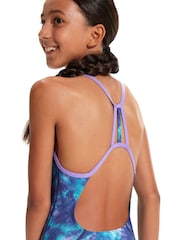 Bañador con estampado digital integral y diseño de tiras en la espalda de Speedo - Imagen 6 de 9