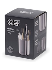 Joseph Joseph EasyStore Luxe Stainless Steel Toothbrush Caddy - Image 6 of 6
