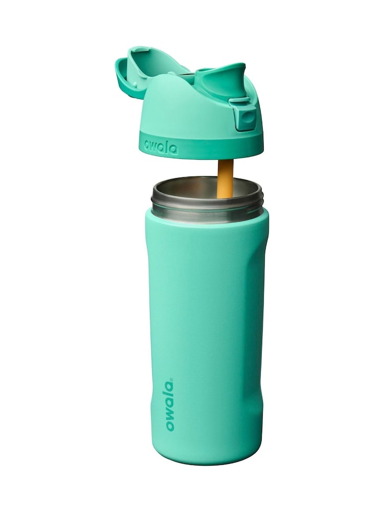 owala 90s Kid FreeSip® 16oz Stainless Steel Water Bottle - Image 2 of 5 owala 90s Kid FreeSip® 16oz Stainless Steel Water Bottle - Image 2 of 5