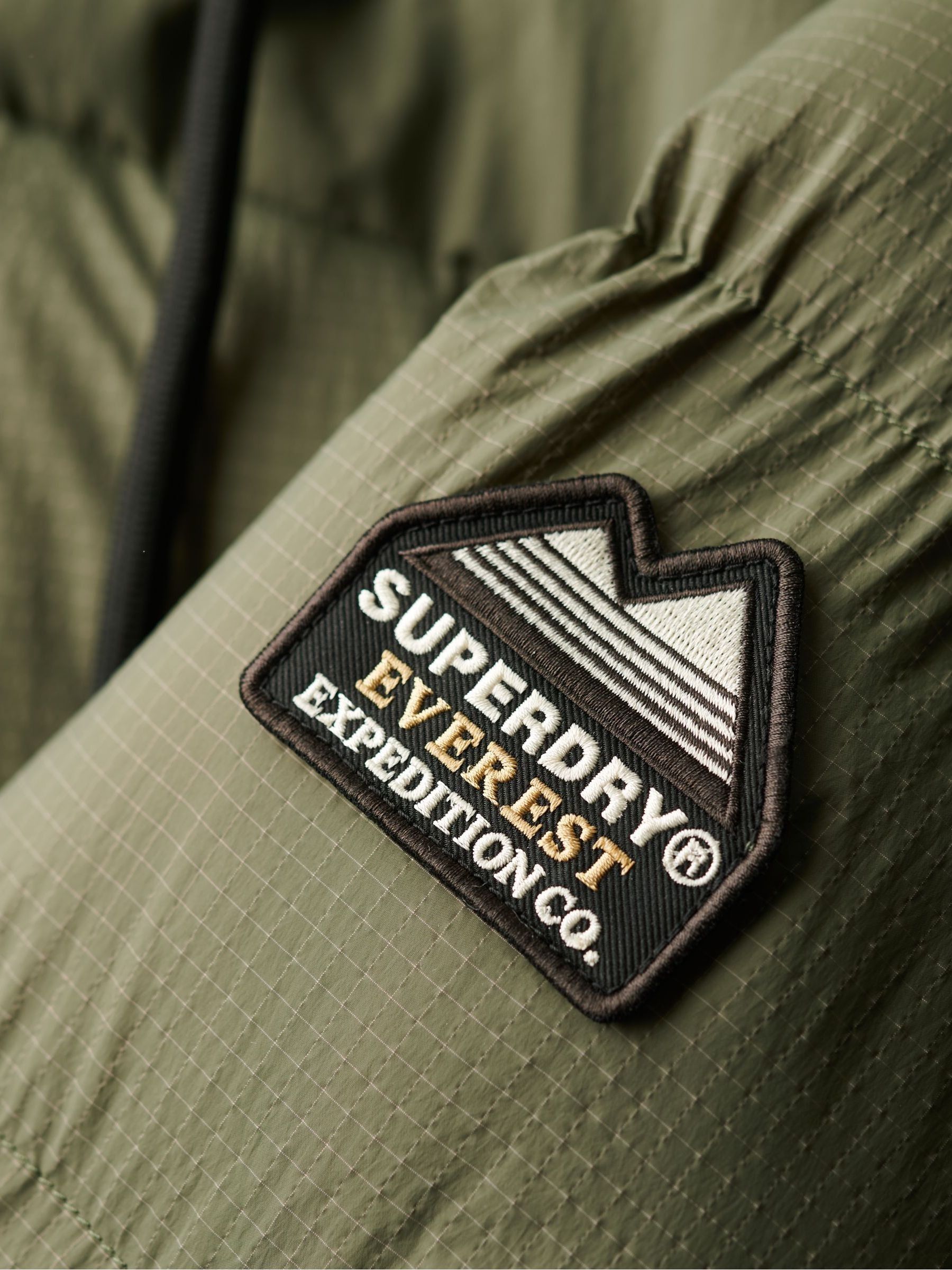 Superdry metallic padded jacket outlet