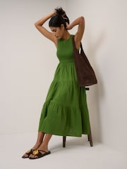 Nobodys Child Green Sleeveless Charlie Midaxi Dress - Image 1 of 5