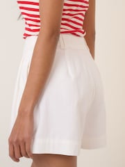 Nobodys Child Cream Albie Denim Shorts - Image 4 of 5