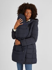 JoJo Maman Bébé Navy Zip-in Carrier Panel - Image 1 of 3