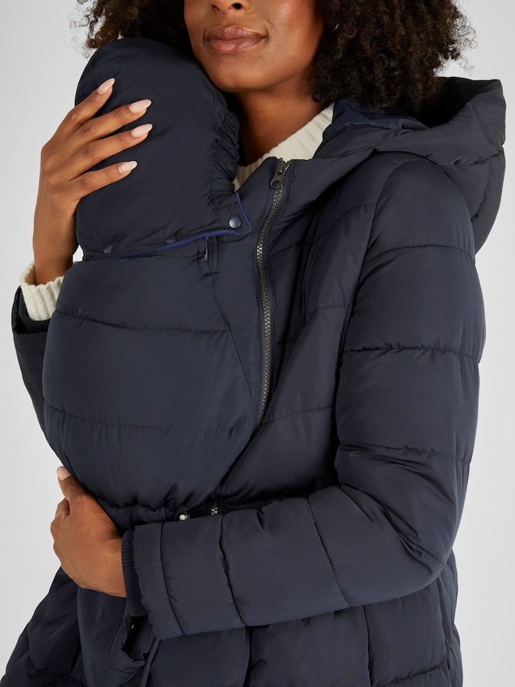 JoJo Maman Bébé Navy Zip-in Carrier Panel - Image 3 of 3