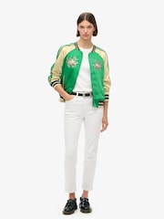 Superdry Bowling Green Suikajan Embroidered Bomber Jacket - Image 2 of 5