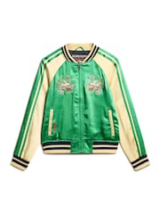 Superdry Bowling Green Suikajan Embroidered Bomber Jacket - Image 4 of 5