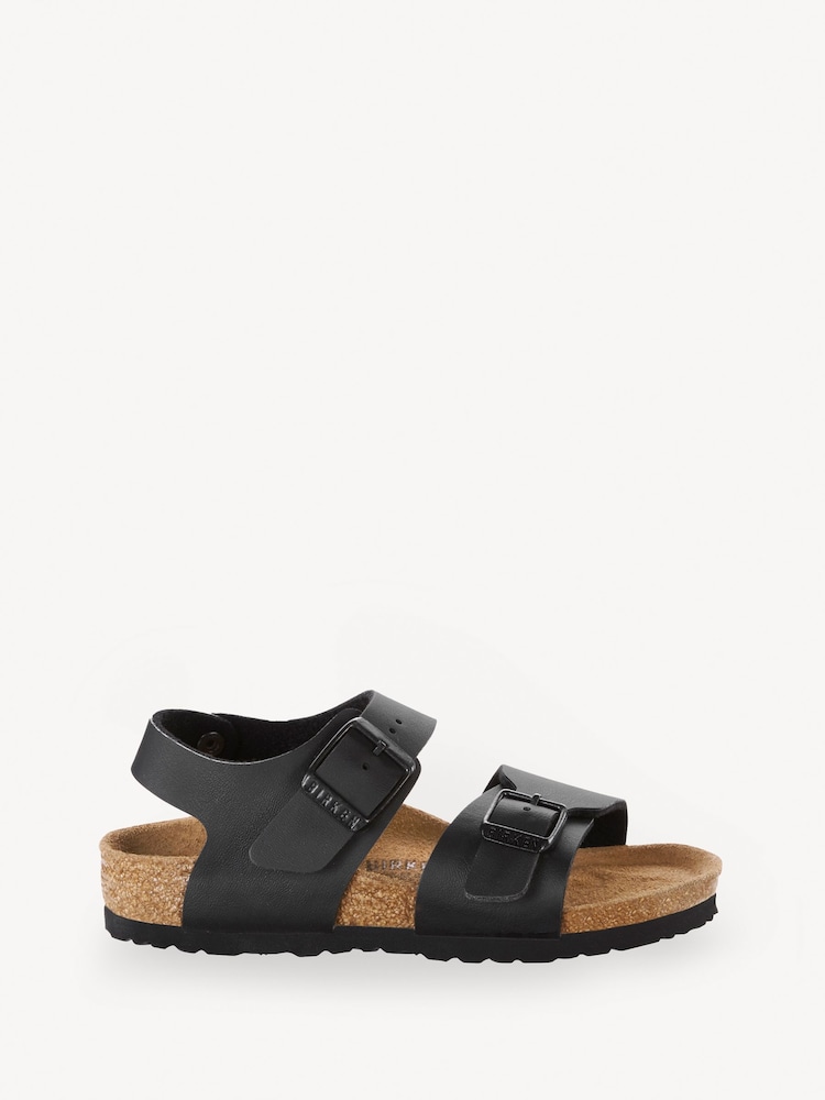 Negro - Sandalias New York Birko Flor para niños de Birkenstock - Imagen 1 de 3