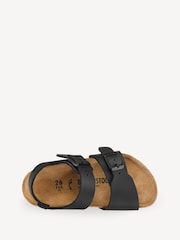 Negro - Sandalias New York Birko Flor para niños de Birkenstock - Imagen 3 de 3