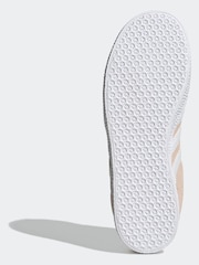 adidas Originals Pink/White Junior Gazelle Trainers - Image 10 of 10
