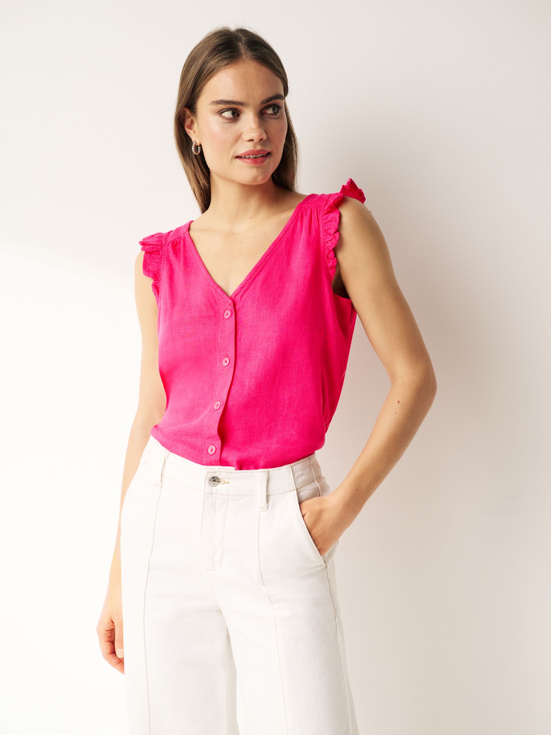 Next ruffle top deals