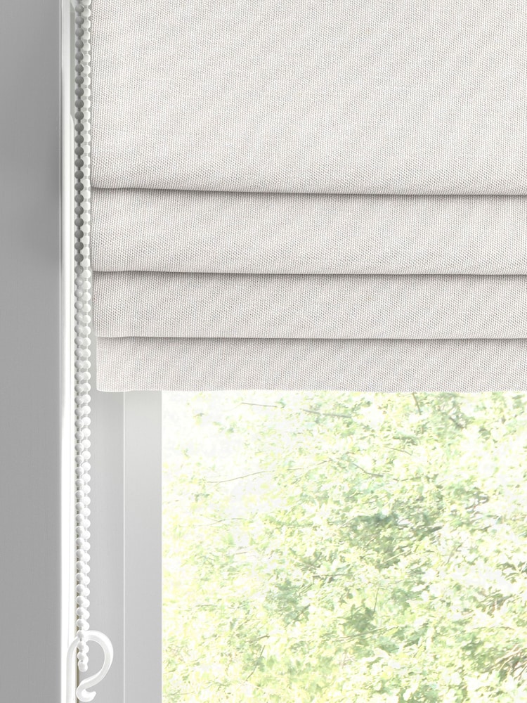 Laura Ashley Cream Swanson Oyster Made to Measure Roman Blind - Image 2 of 7