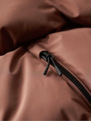 Nutmeg Spice Brown - Superdry 5 Baffle Sports Puffer-Jacke mit Kapuze - Bild 19 von 19