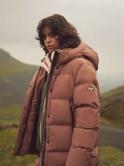 Nutmeg Spice Brown - Superdry 5 Baffle Sports Puffer-Jacke mit Kapuze - Bild 2 von 19