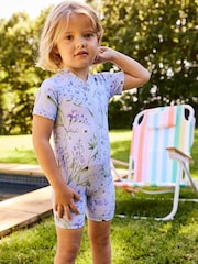 Modra majica Bluebell - Kopalke Sunsafe z dolgimi nogami (3mesecev-7let) - Slika 1 iz 9