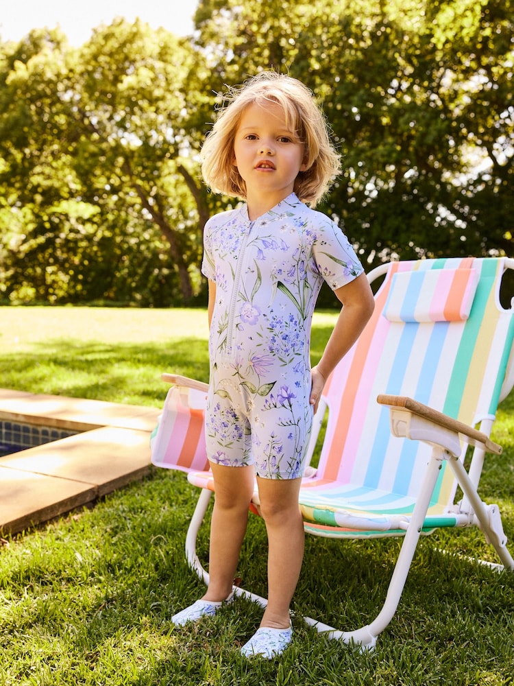 Modra majica Bluebell - Kopalke Sunsafe z dolgimi nogami (3mesecev-7let) - Slika 2 iz 9