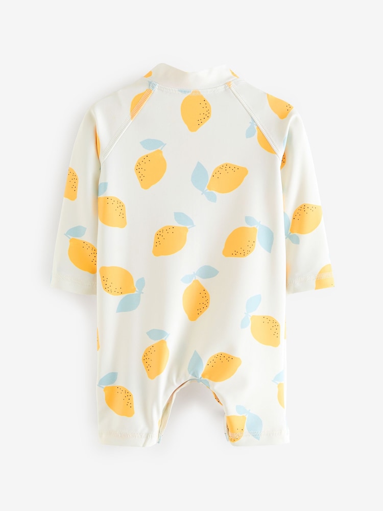 Lemon Yellow Baby Sunsafe Swimsuit (0mths-3yrs) - Image 2 of 4