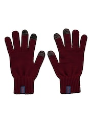 Fanatics Red Colorado Avalanche Touchscreen Gloves Unisex - Image 1 of 2