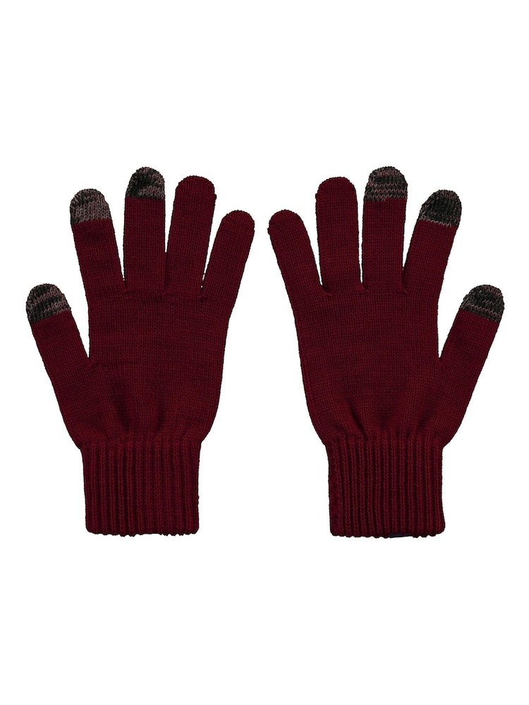 Fanatics Red Colorado Avalanche Touchscreen Gloves Unisex - Image 2 of 2