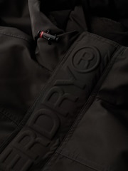 Superdry Black Hood Ultimate Windbreaker Jacket - Image 3 of 4