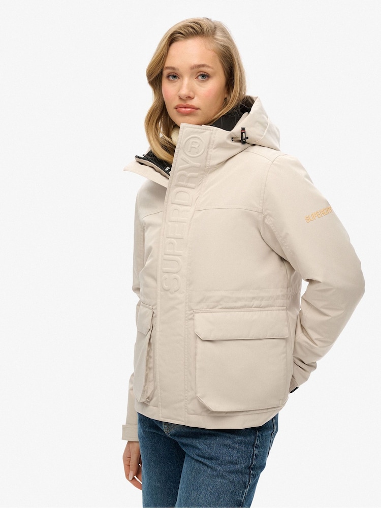 Superdry Chateau Grey Hood Ultimate Windbreaker Jacket - Image 2 of 6