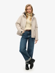 Superdry Chateau Grey Hood Ultimate Windbreaker Jacket - Image 3 of 6