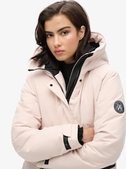 Gebrochen Grau - Superdry City Wattierter Parka - Bild 3 von 6