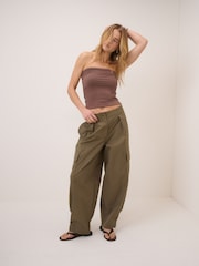 Nobodys Child Brown Bandeau Top - Image 1 of 5