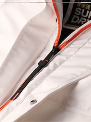 Superdry white Hood Ultimate Windbreaker Jacket - Image 5 of 5