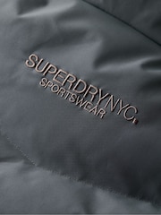 Superdry Ebony City Mid Length Padded Jacket - Image 3 of 5