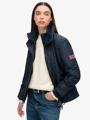 Superdry Eclipse Navy Mountain Windbreaker Jacket - Image 1 of 4
