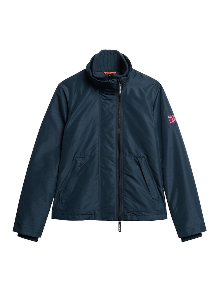 Superdry Eclipse Navy Mountain Windbreaker Jacket - Image 4 of 4