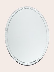 Laura Ashley Clear Marcella Large Oval Mirror - Image 2 of 2