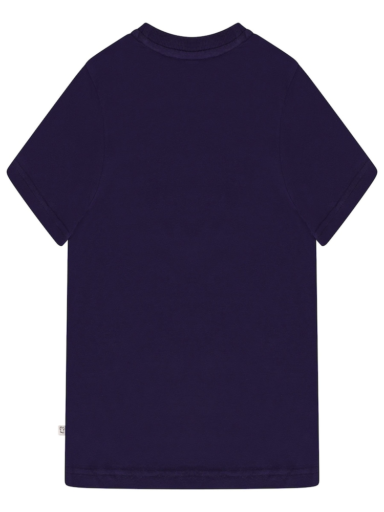 Brand Threads Blue Sonic Prime Boys Graphic 100% Cotton T-Shirt - Image 2 of 3