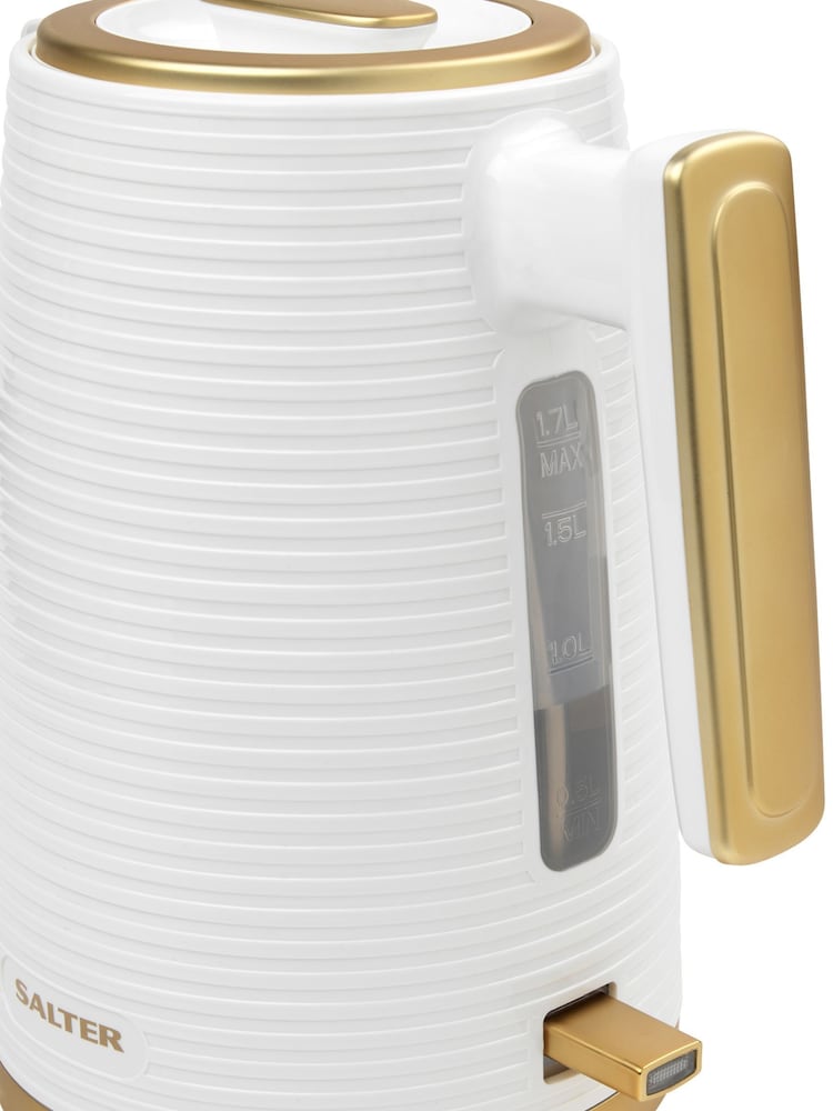 Salter White Palermo Texture Kettle 1.7L - Image 2 of 4
