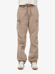 Superdry Cinder Low Rise Para Cargo 100% Cotton Trousers - Image 2 of 7