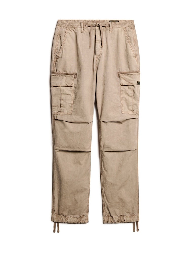 Superdry Cinder Low Rise Para Cargo 100% Cotton Trousers - Image 6 of 7