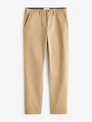 GANT Dark Khaki Green Regular Fit Cotton Twill Chino Trousers - Image 5 of 5