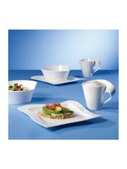 Villeroy and Boch White NewWave Square Salad Plate - Image 1 of 2