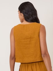 Nobodys Child Brown Sammie Button Front Tank - Image 5 of 5