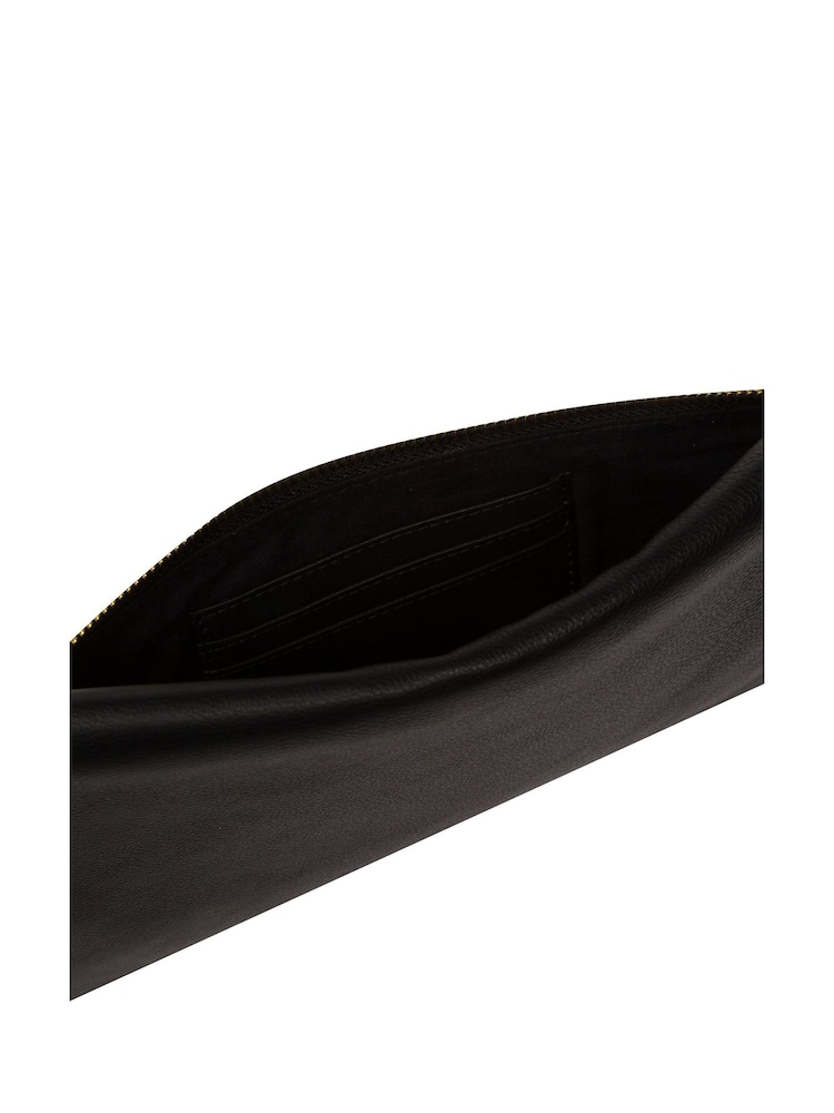 Pure Luxuries London Chalfont Leather Clutch Bag - Image 7 of 7