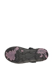 Clarks Black Sea Shimmer Wide Fit Shoes - Image 6 of 6