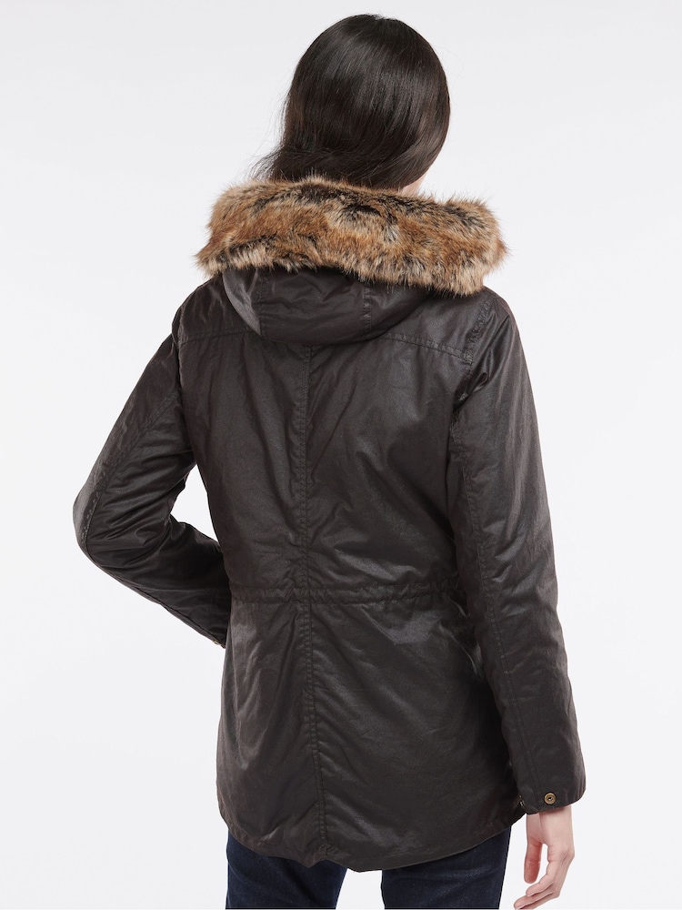 Barbour® Brown Kelsall Wax Jacket - Image 2 of 6